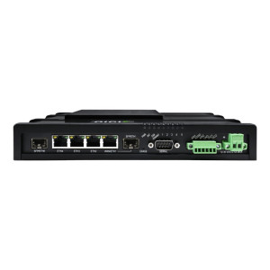 Digi IX40 Cat 19 LTE-Advanced Router with Digi 360, GNSS, quad ethernet, FirstNet Capable